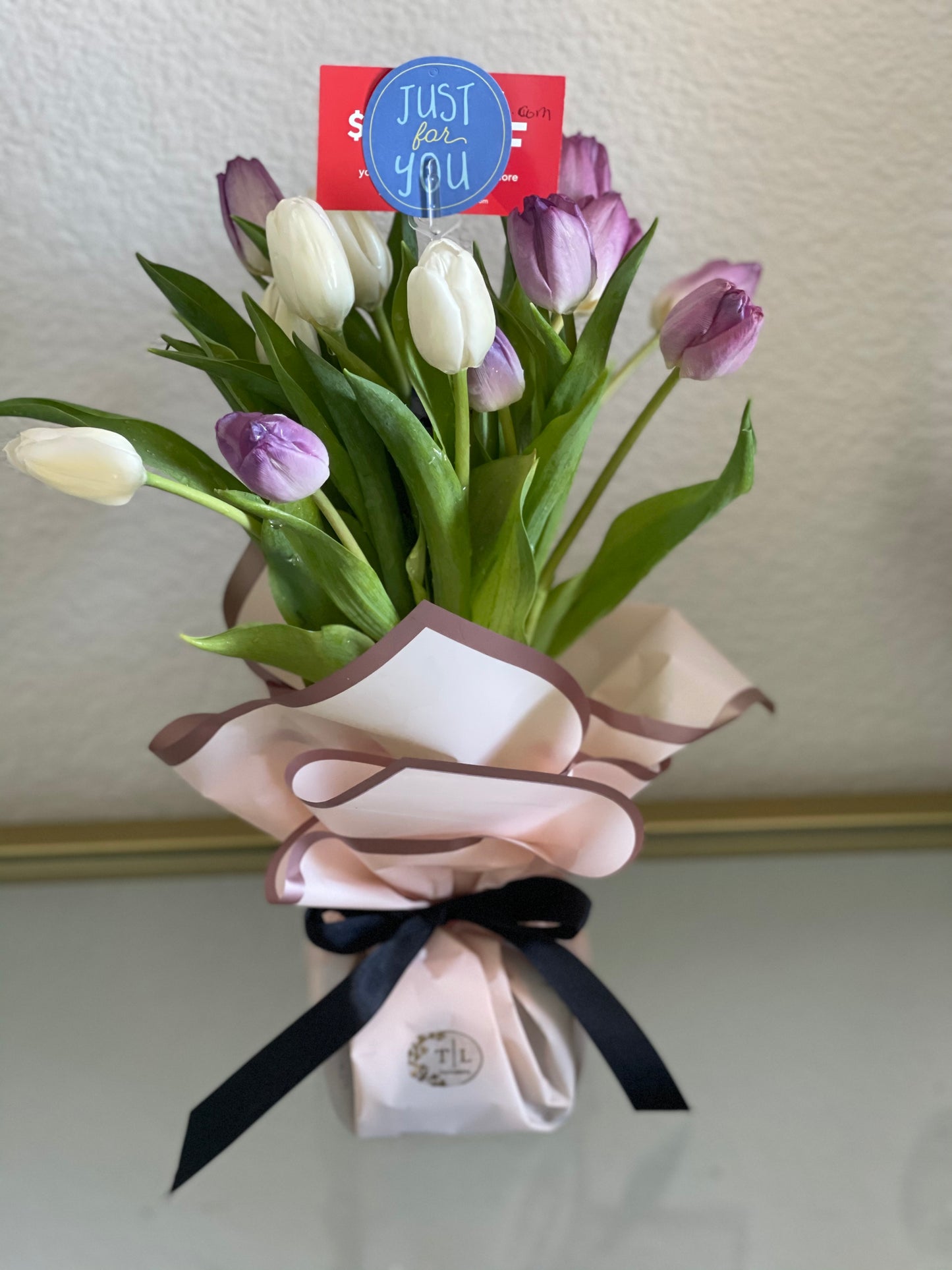 Blooming Tulips in Signature Wrap