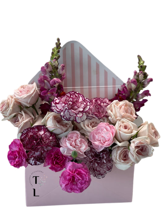 Envelope Floral Arrangment