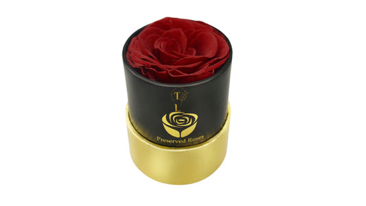 Mini Round reserved Red Rose