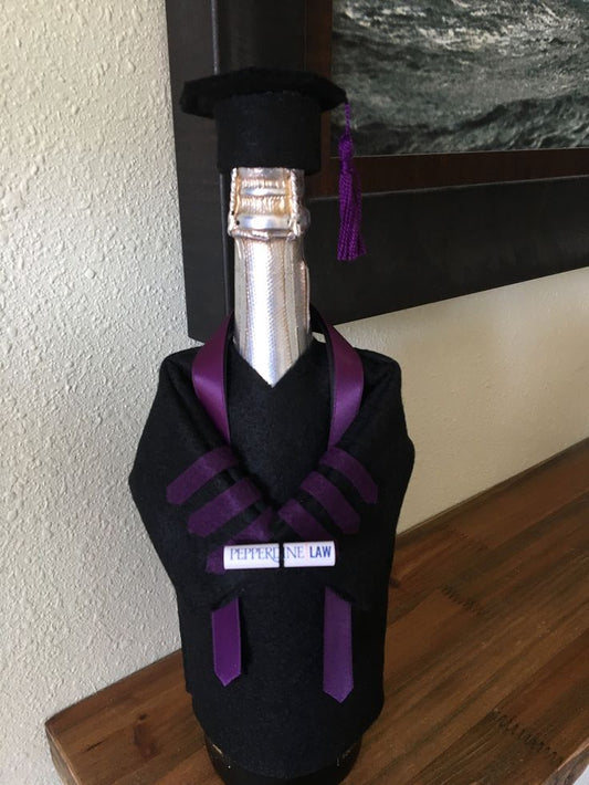 Graduation Wine Bottle